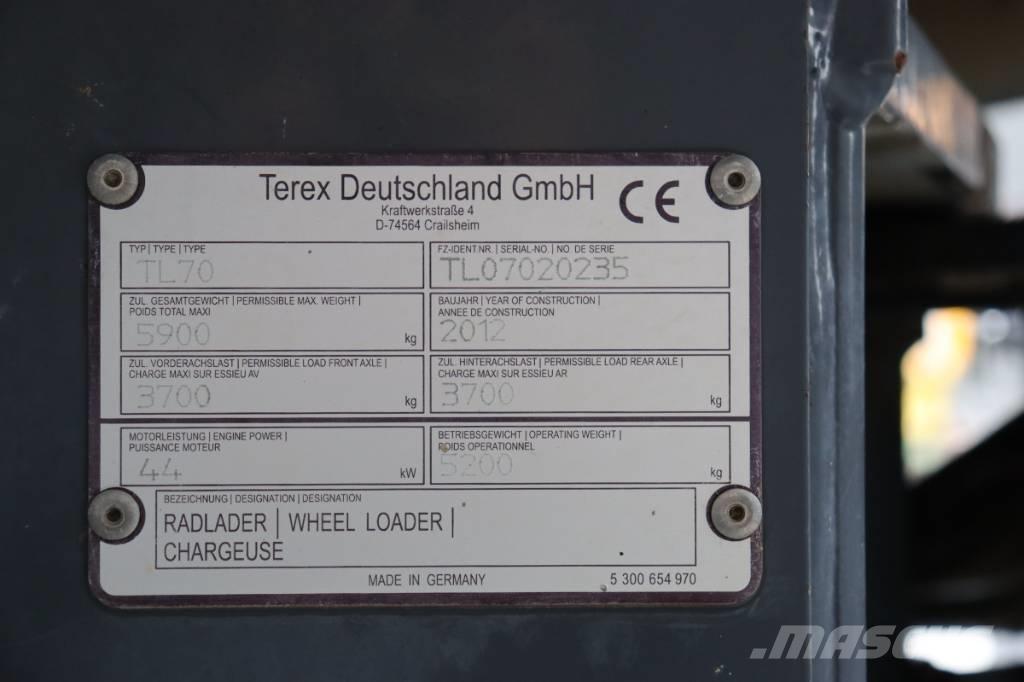 Terex TL 70 Wielladers