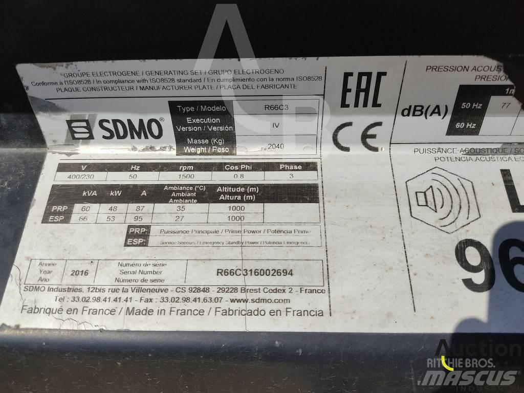 Sdmo R66C3 Diesel generatoren