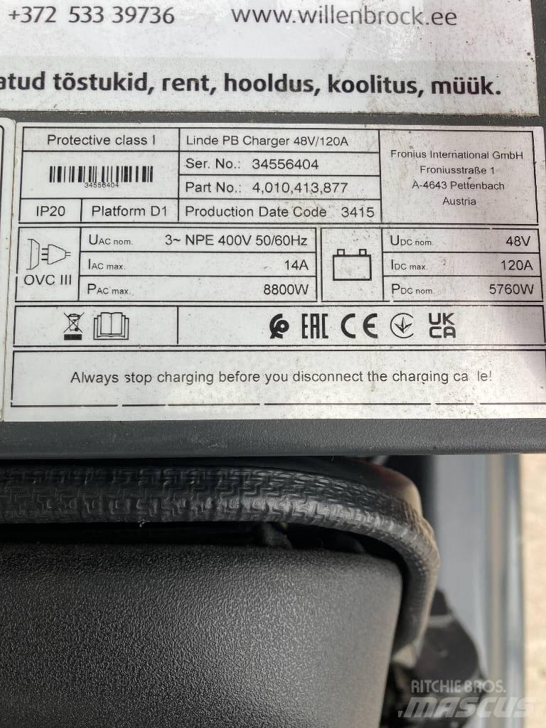 Linde EG20PH/1275-02 Elektrische heftrucks