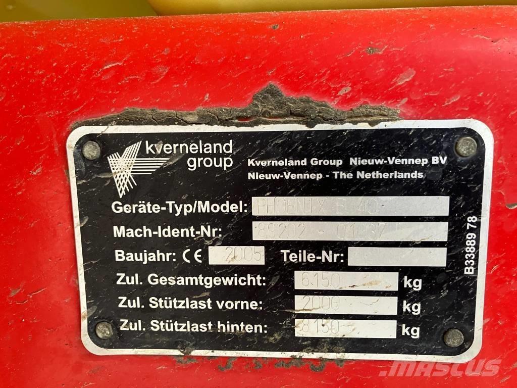 Rau Phoenix B 40 Getrokken spuitmachines