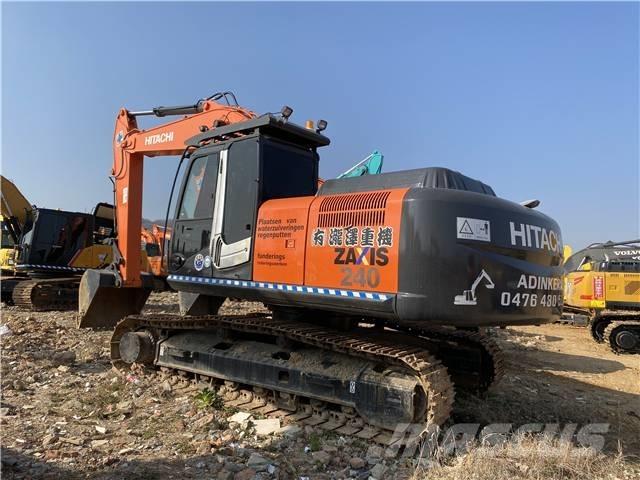 Hitachi zx240 Rupsgraafmachines