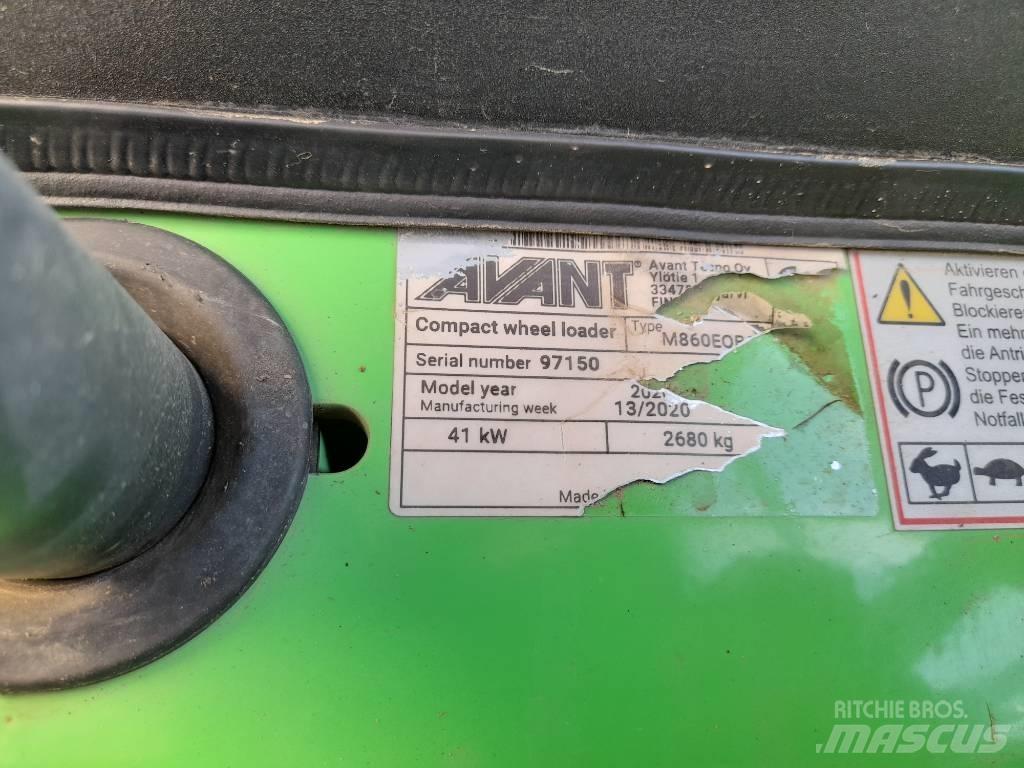 Avant 860i ROPS Laden en Lossen - overige