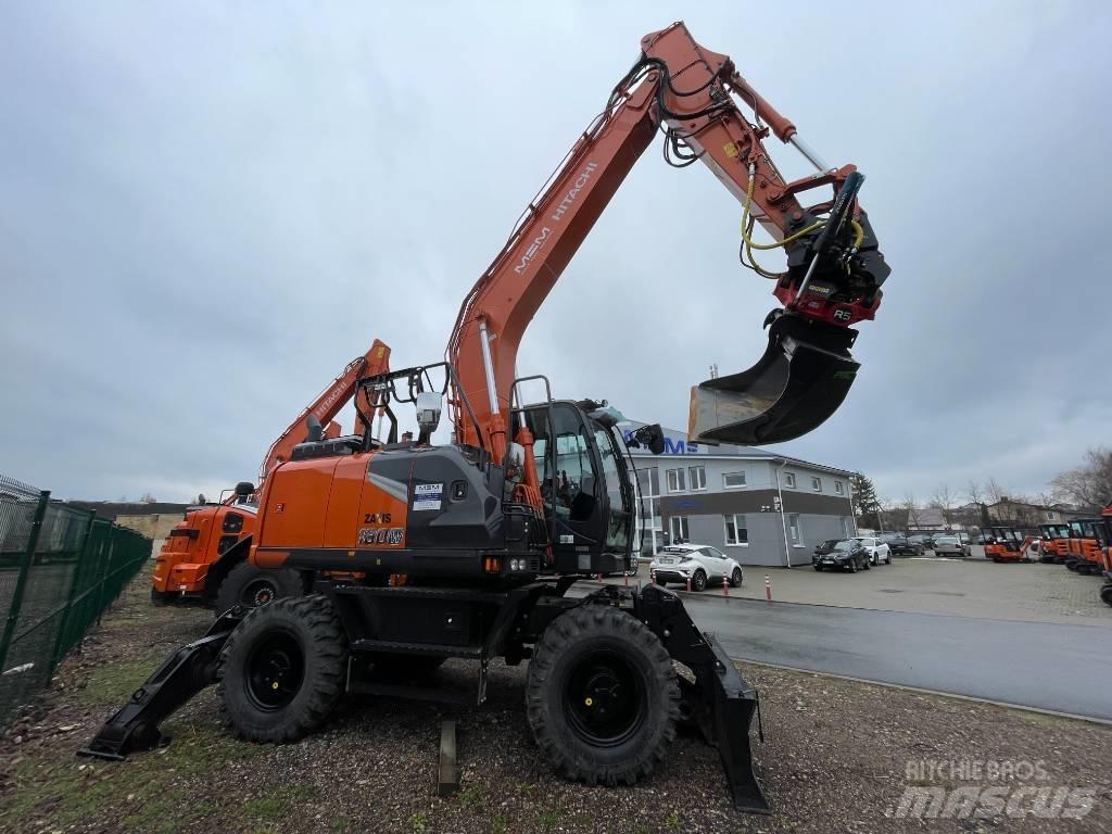 Hitachi ZX180W-7 Wielgraafmachines