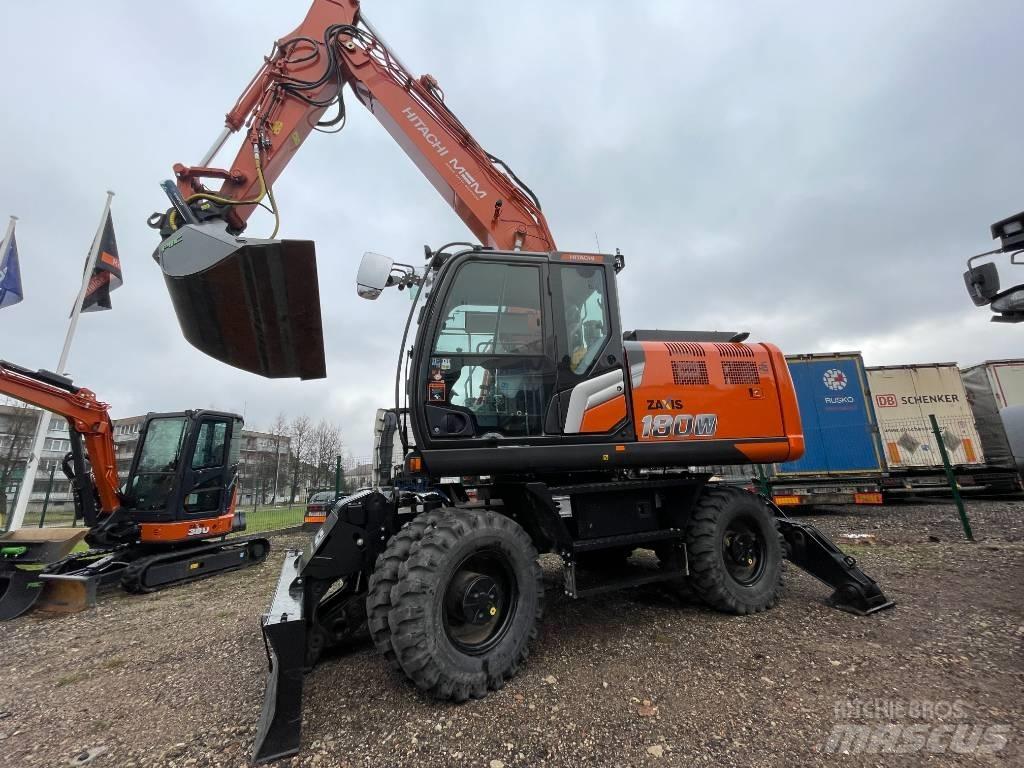 Hitachi ZX180W-7 Wielgraafmachines