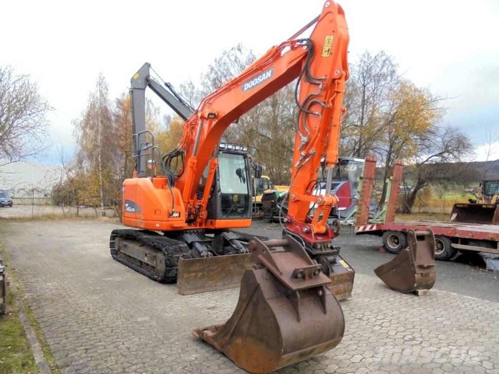 Doosan DX 140 LCR-3 Rupsgraafmachines