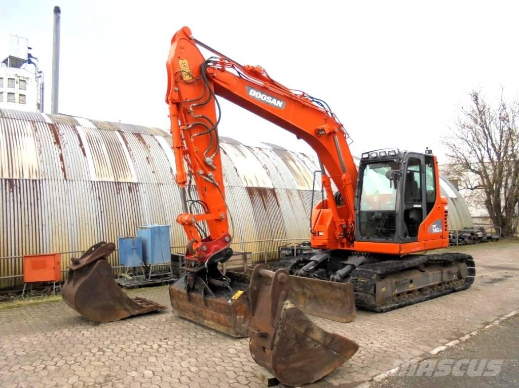 Doosan DX 140 LCR-3 Rupsgraafmachines