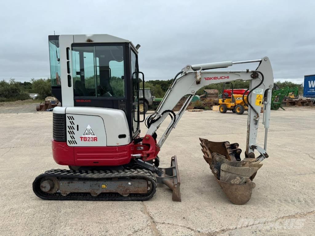 Takeuchi TB 23 R Minigraafmachines < 7t
