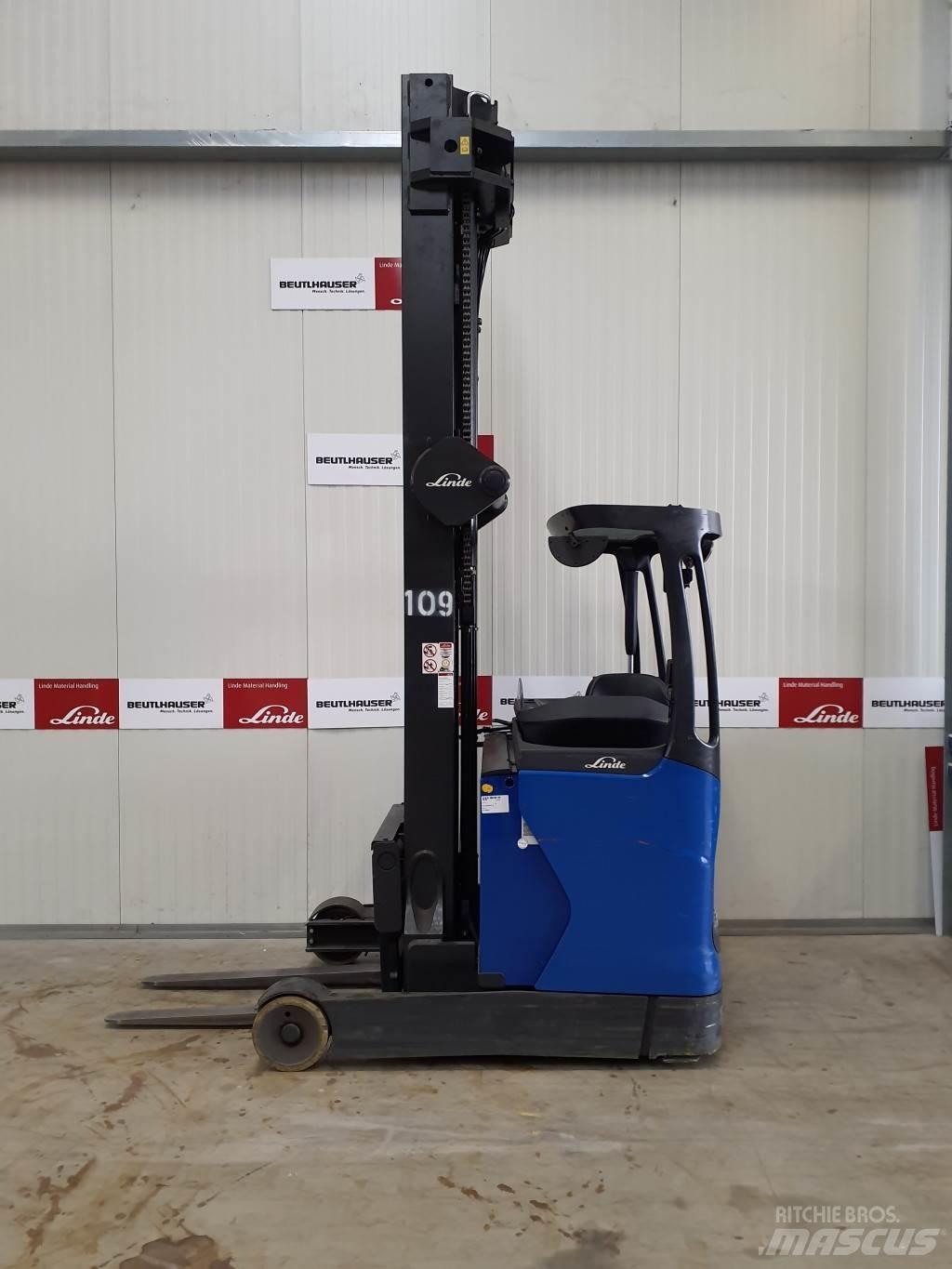 Linde R16HD Reachtruck voor hoog niveau