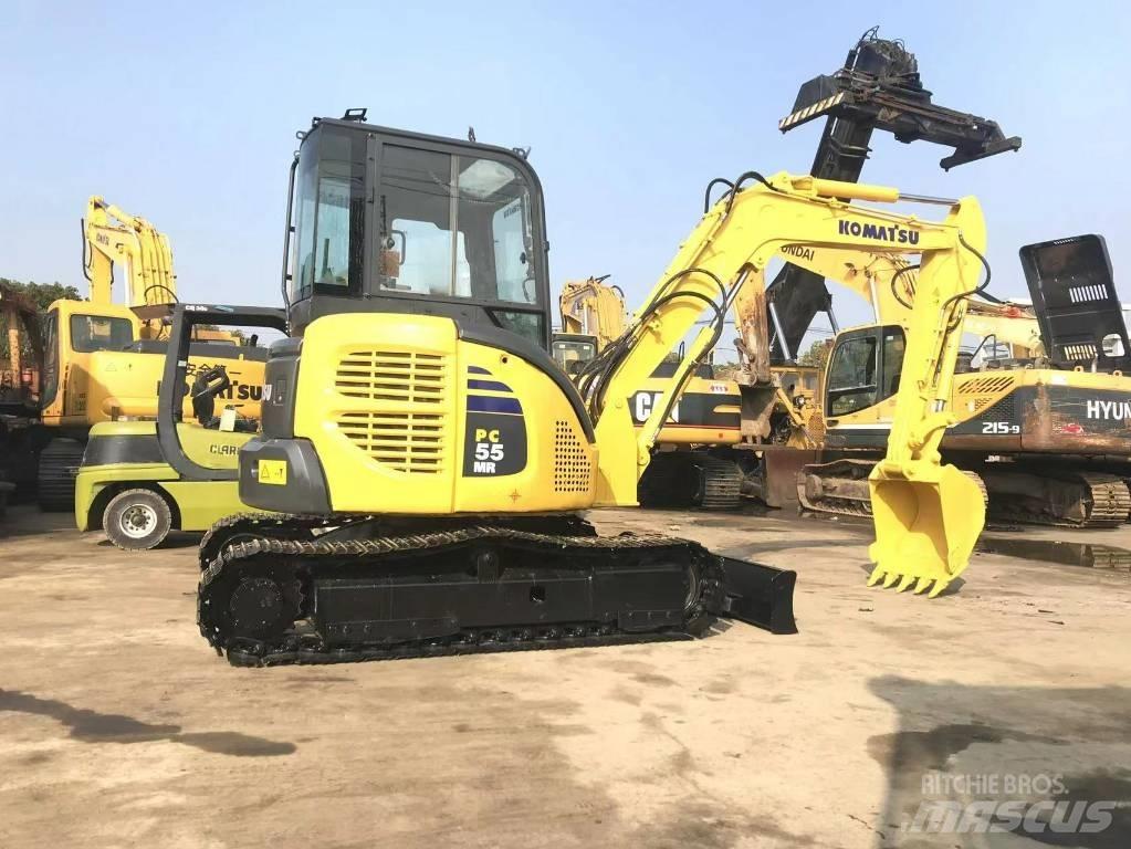 Komatsu PC 55 Rupsgraafmachines