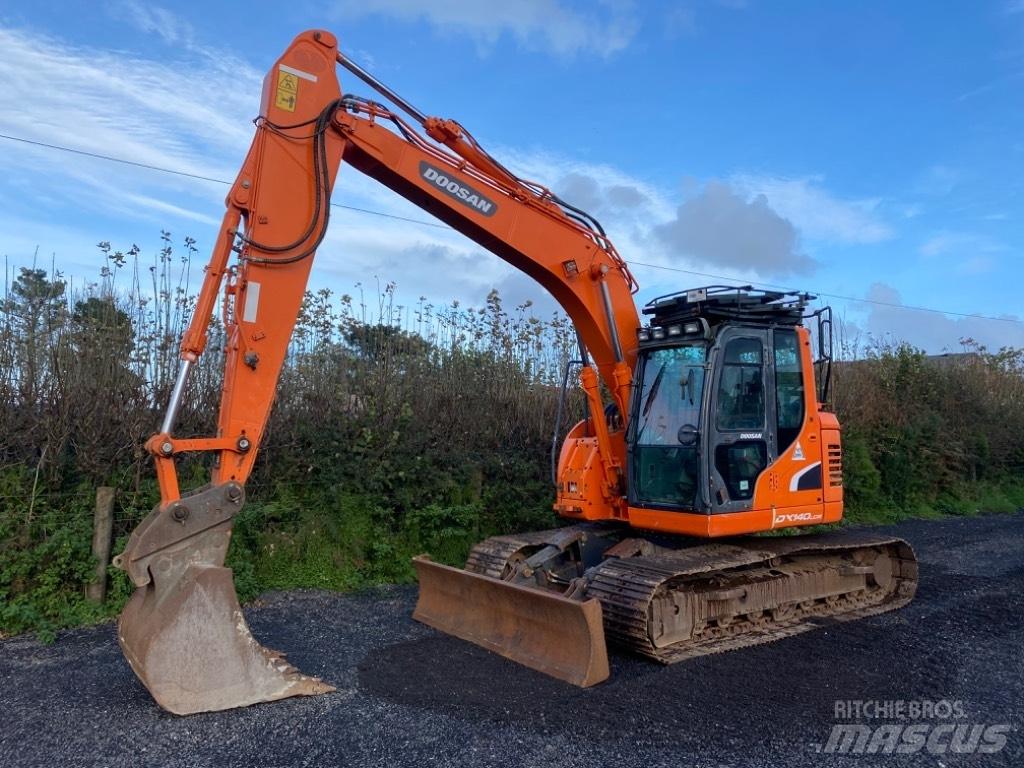 Doosan DX 140 LCR-3 Rupsgraafmachines