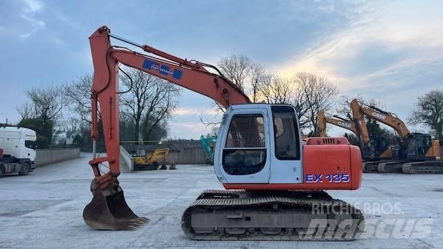 Hitachi EX 135 Rupsgraafmachines