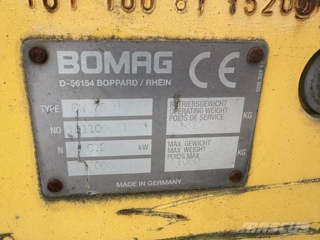 Bomag BW75H Overige walsen