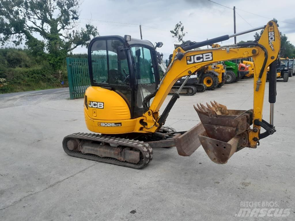 JCB 8025 Minigraafmachines < 7t