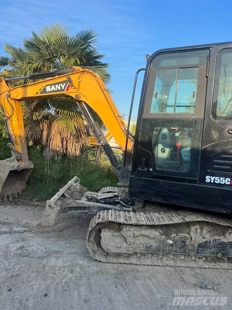 Sany SY 55 C Rupsgraafmachines