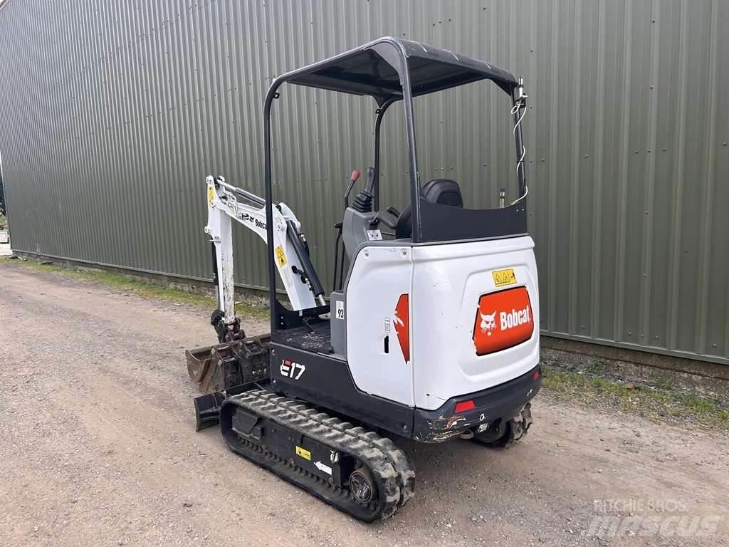 Bobcat E17 Minigraafmachines < 7t