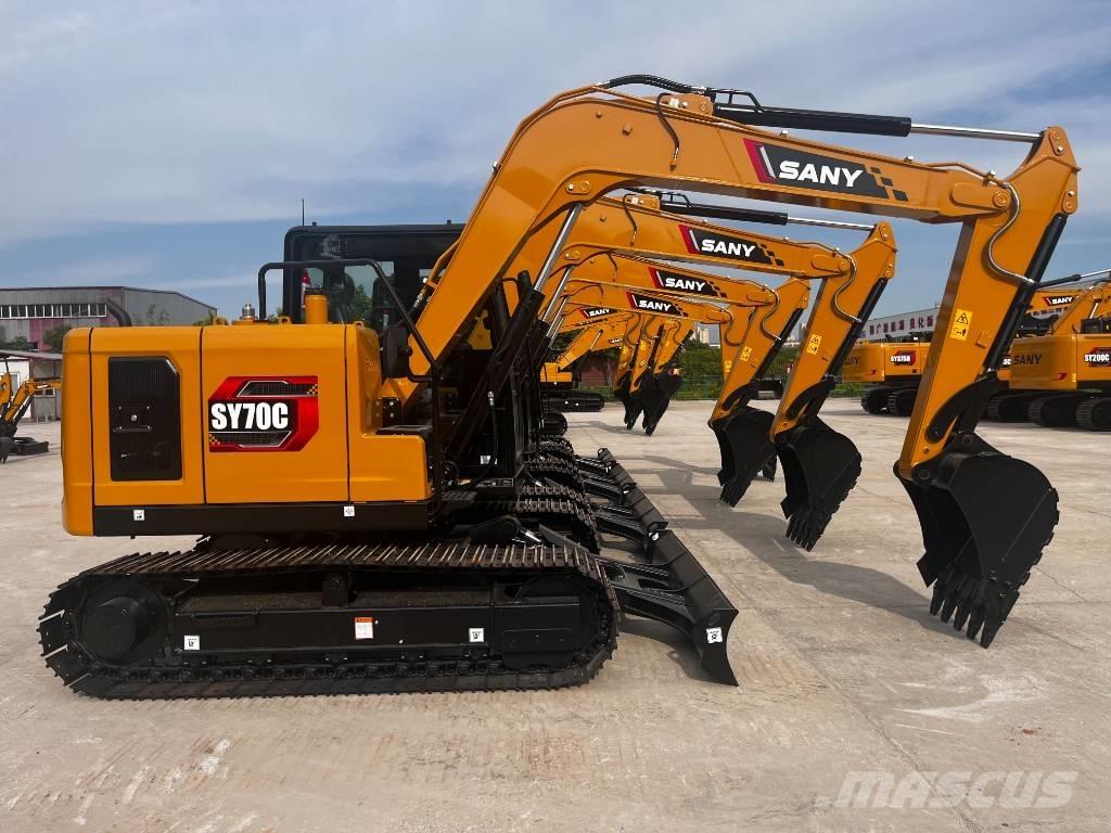 Sany SY 70 C Rupsgraafmachines