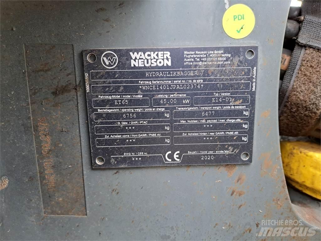 Wacker Neuson ET65 Rupsgraafmachines