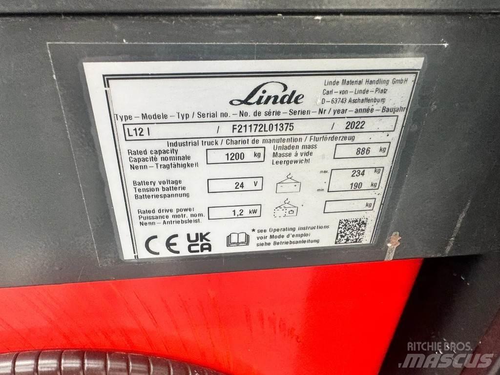 Linde L 12 l Stapelaar meeloop