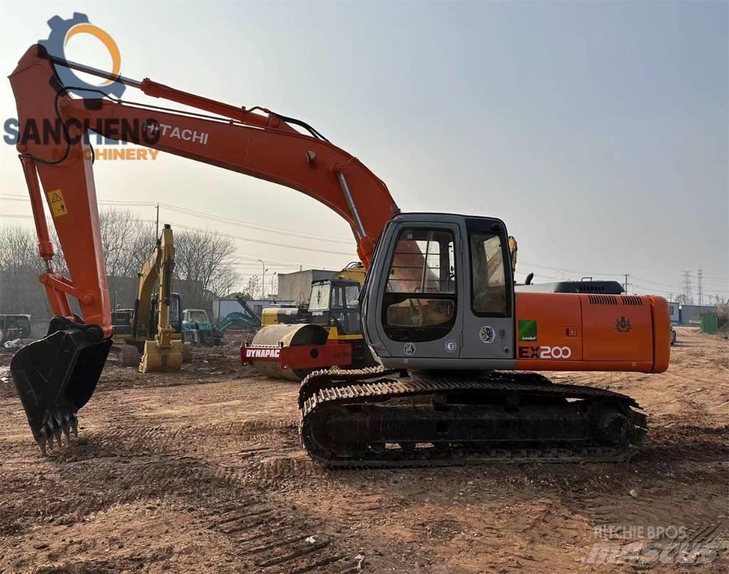 Hitachi EX 200 Rupsgraafmachines