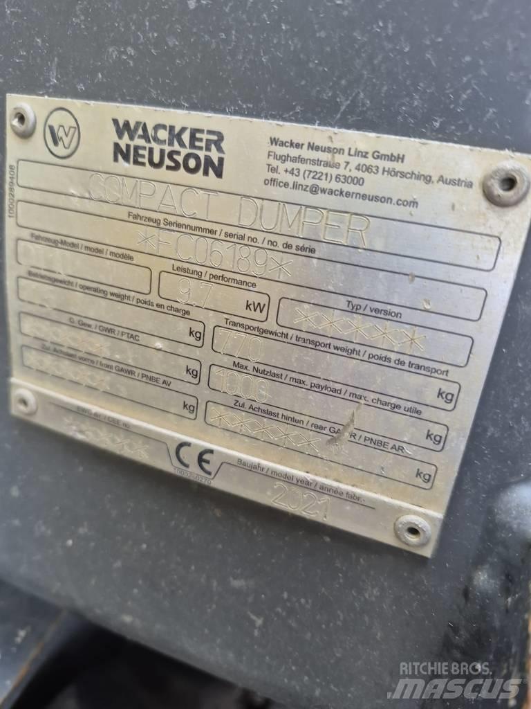 Wacker Neuson DT 10 Rupsdumpers