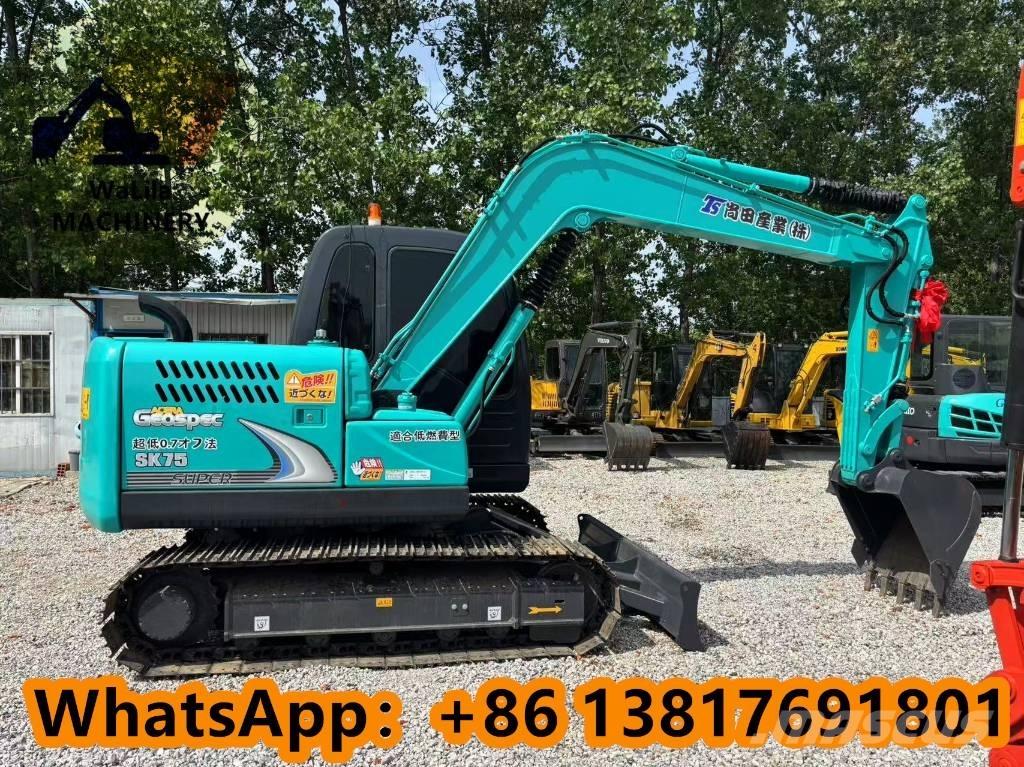 Kobelco SK 75 Rupsgraafmachines