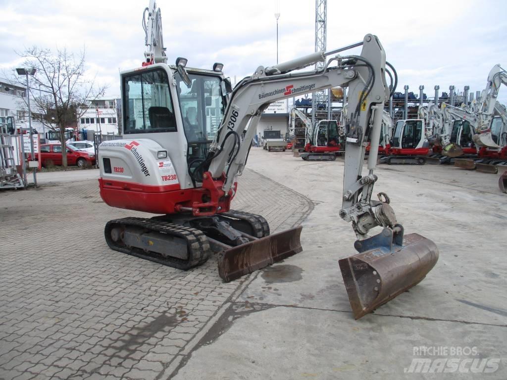 Takeuchi TB 230 Minigraafmachines < 7t