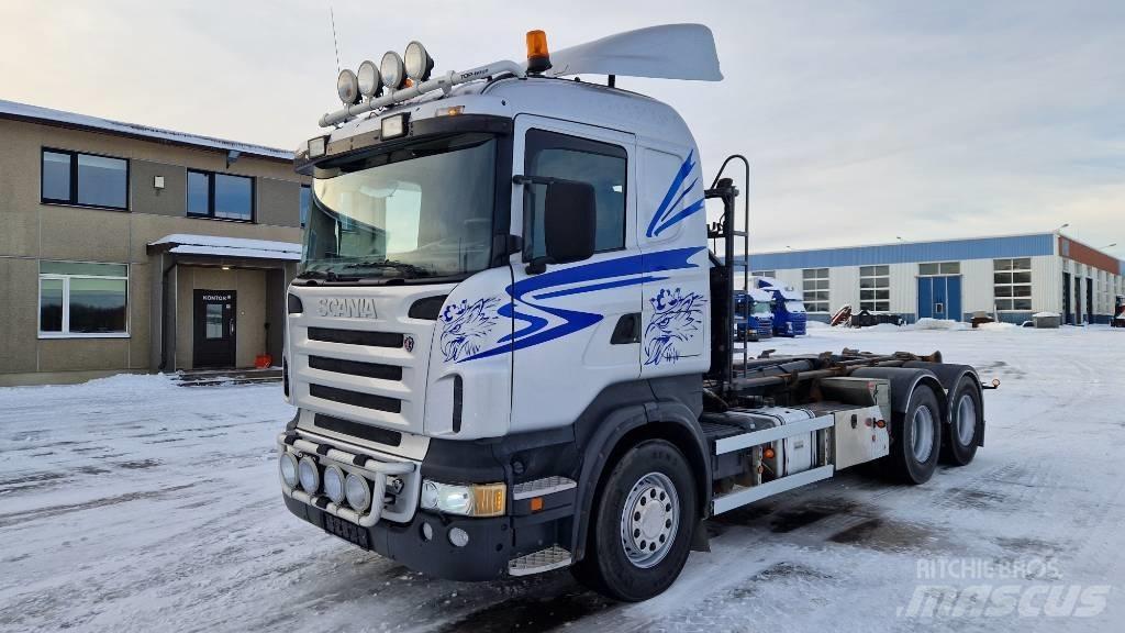 Scania R500 6X4 Vrachtwagen met containersysteem