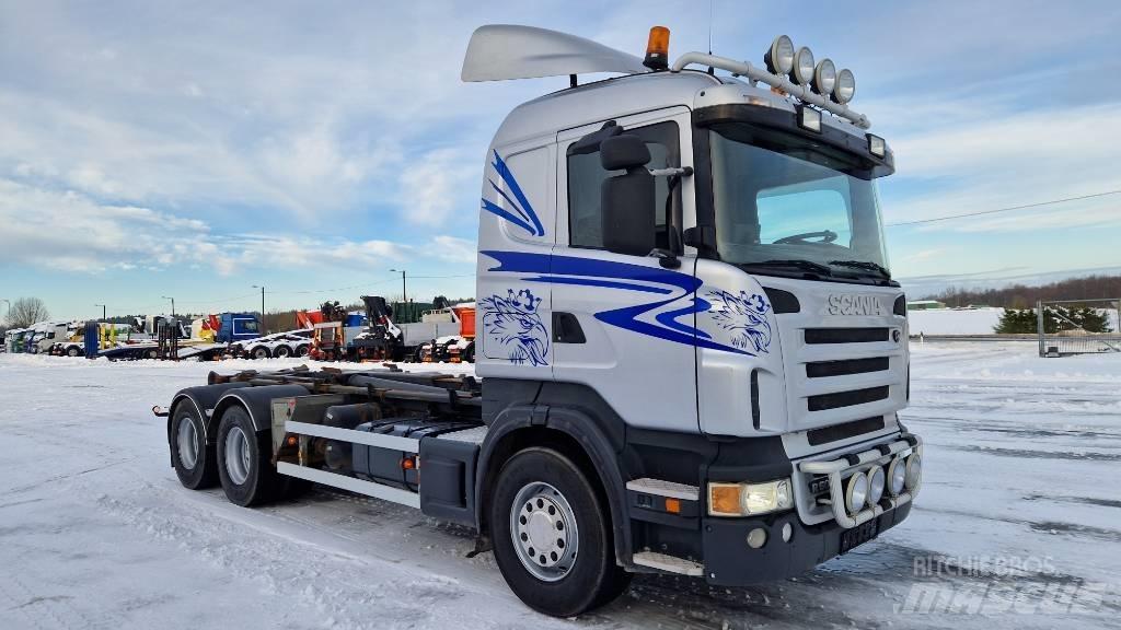 Scania R500 6X4 Vrachtwagen met containersysteem