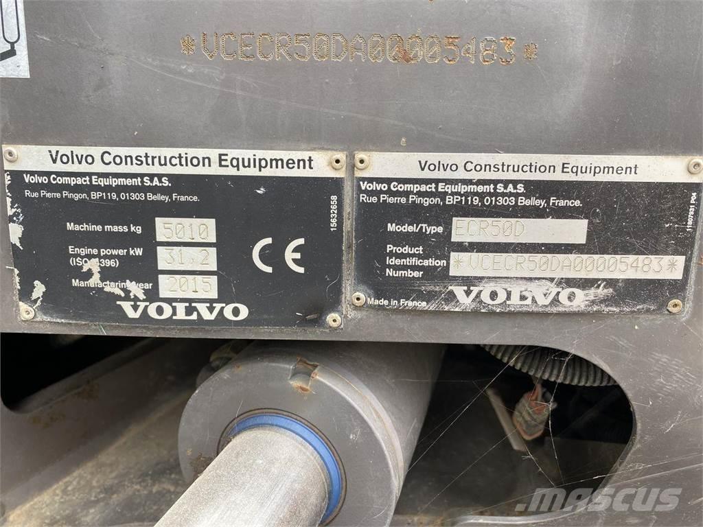 Volvo ECR50 Wielgraafmachines
