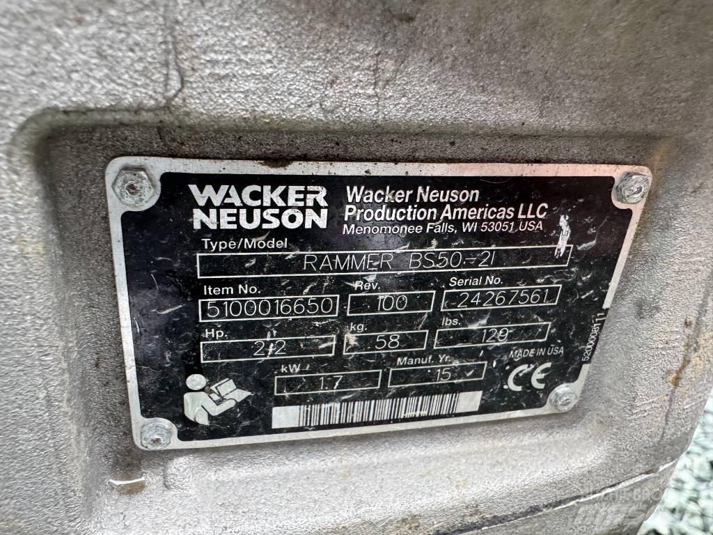 Wacker Neuson BS50-2 Stampers