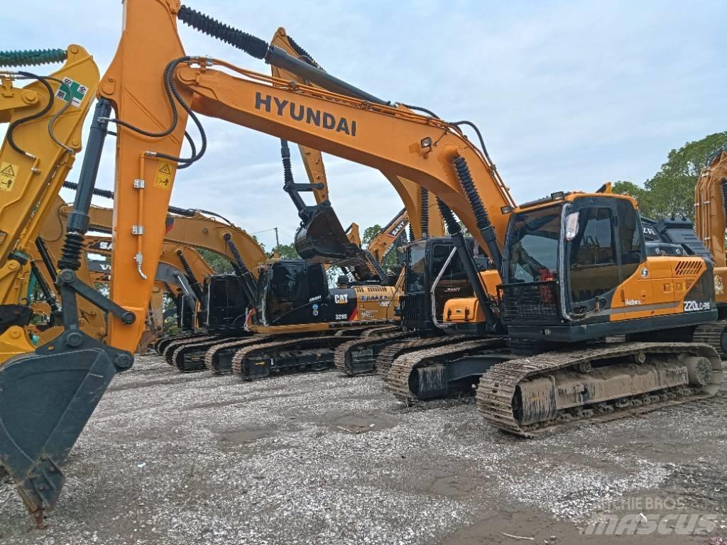 Hyundai R220-9S Rupsgraafmachines