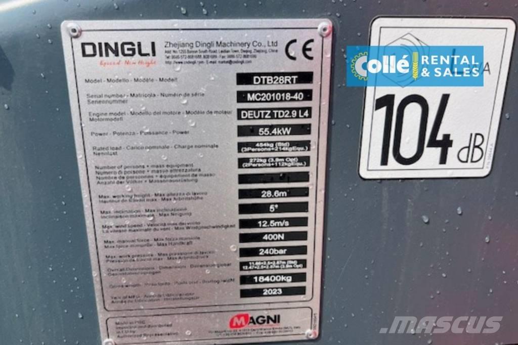 Magni DTB 28 RT | 2023 Telescoophoogwerkers