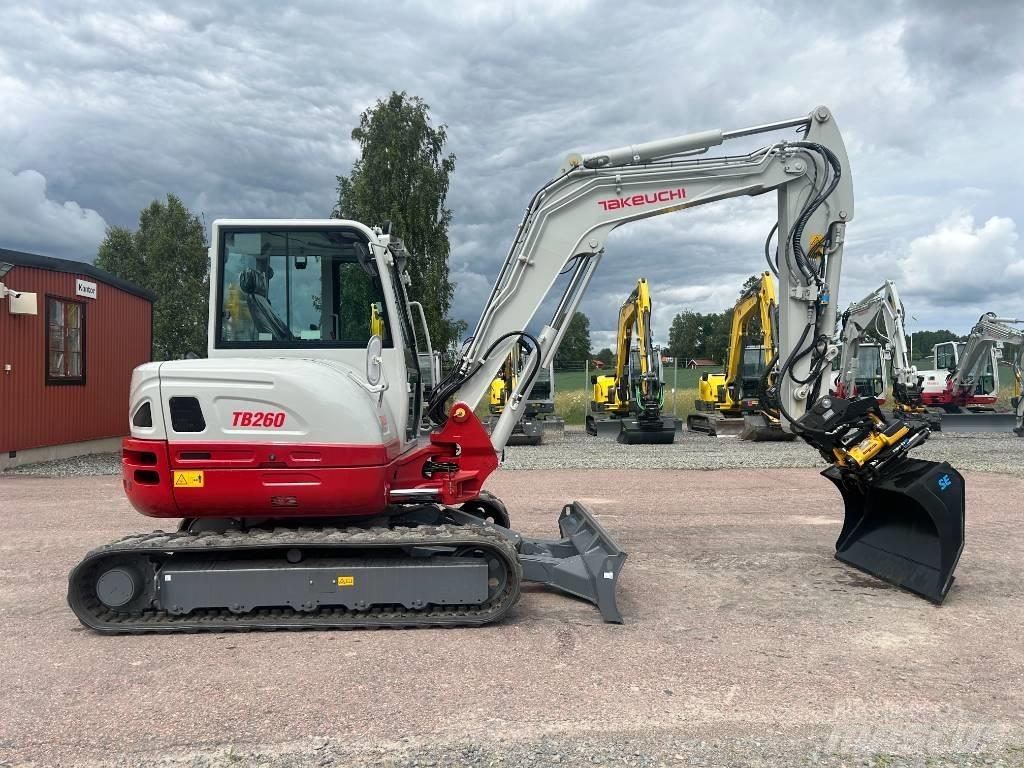 Takeuchi TB260 Minigraafmachines < 7t