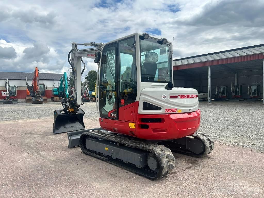 Takeuchi TB260 Minigraafmachines < 7t