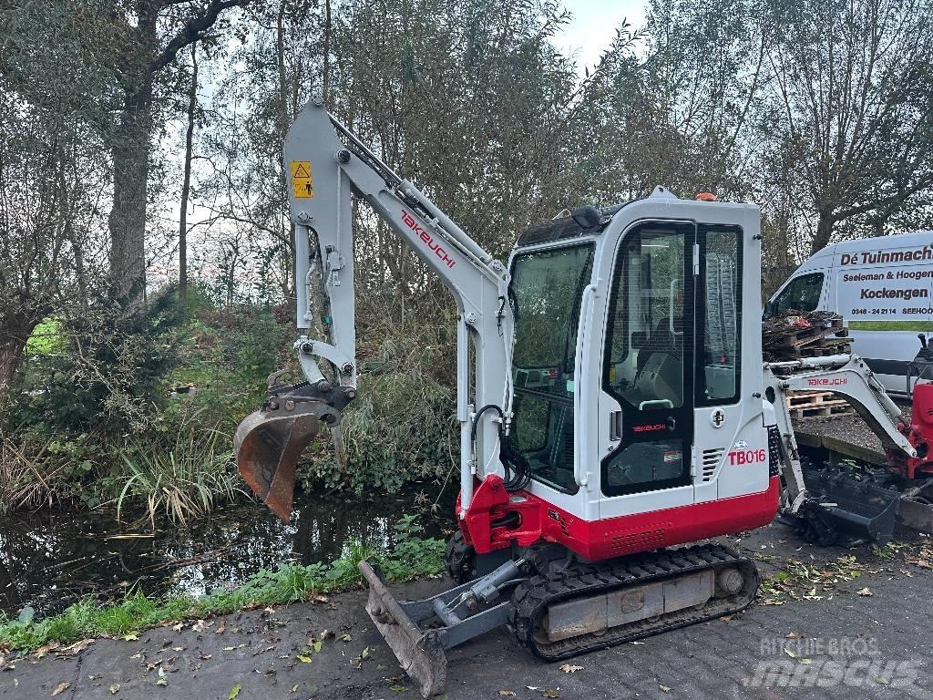 Takeuchi TB 016 Minigraafmachines < 7t