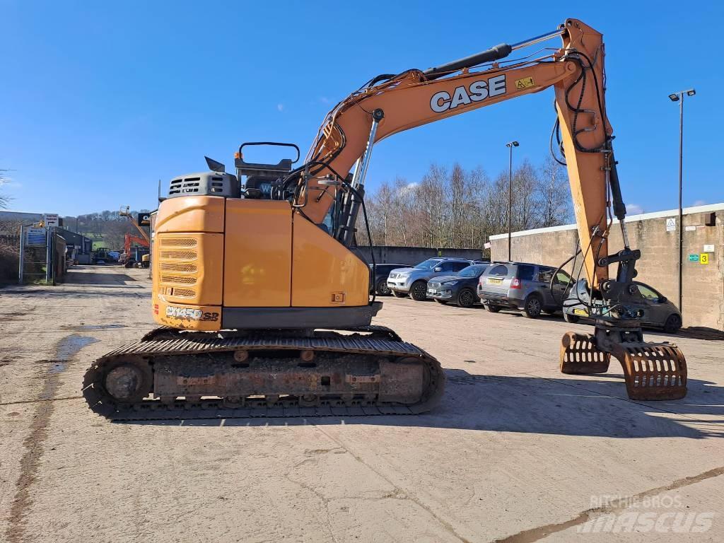 CASE CX145D SR Rupsgraafmachines