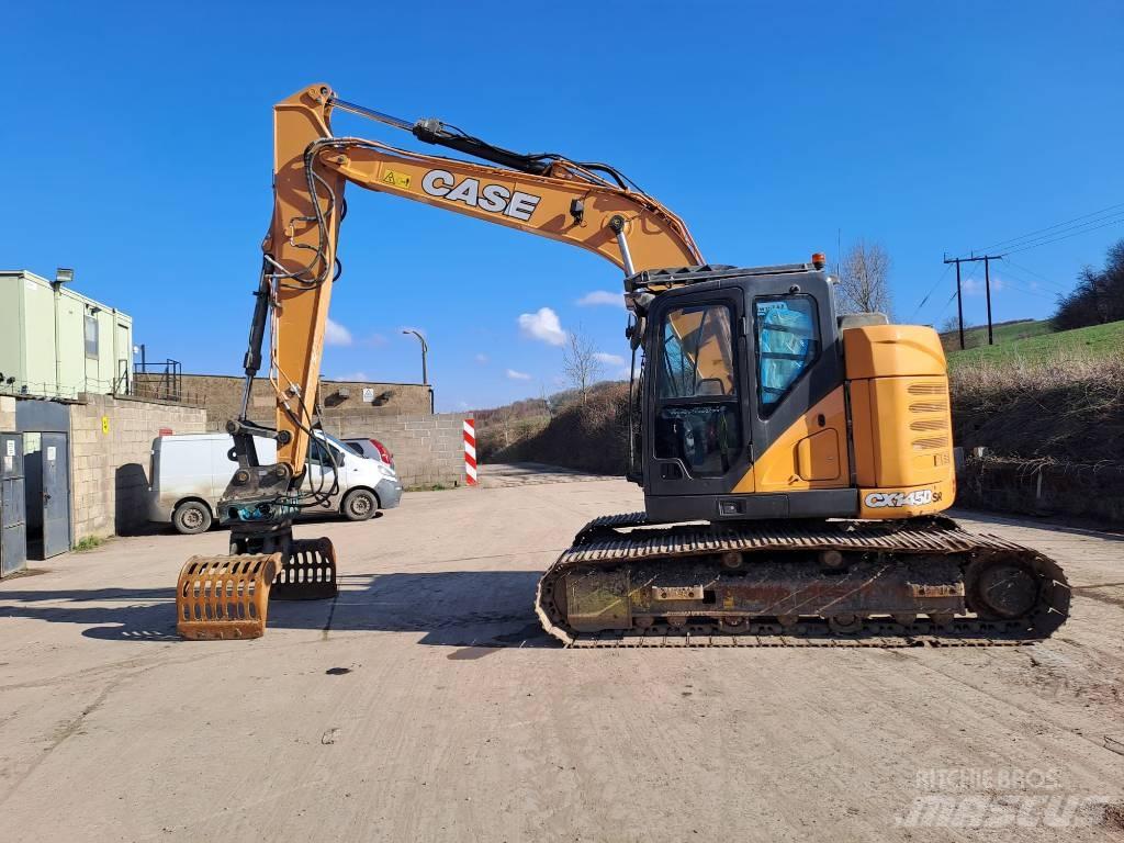 CASE CX145D SR Rupsgraafmachines