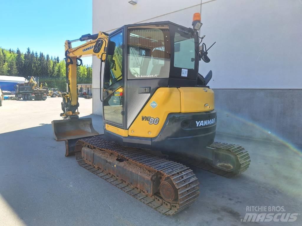 Yanmar Vio 80-1A Midigraafmachines 7t - 12t