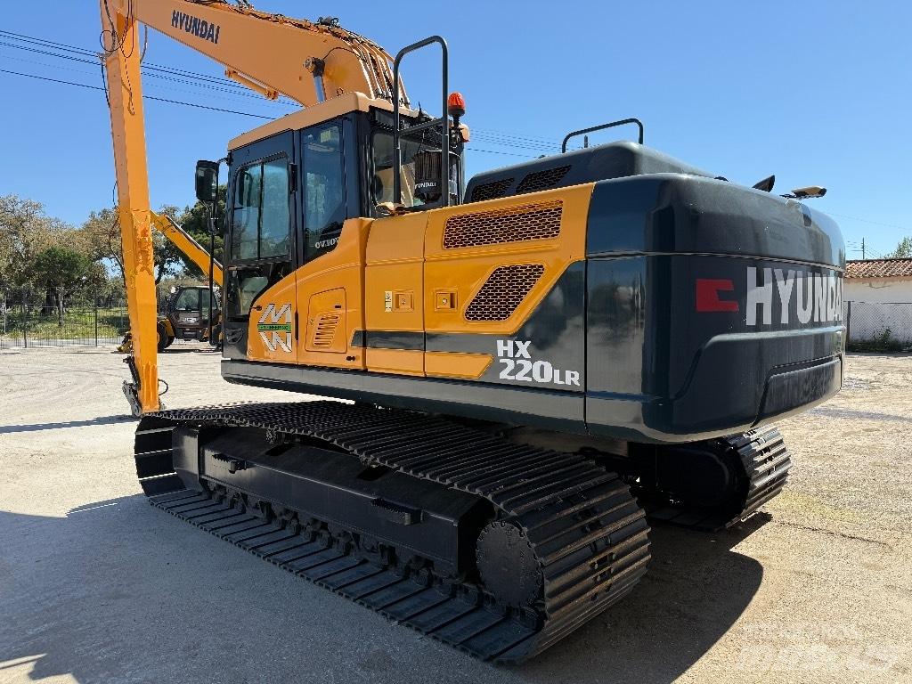 Hyundai HX220 LR Graafmachines Long Reach