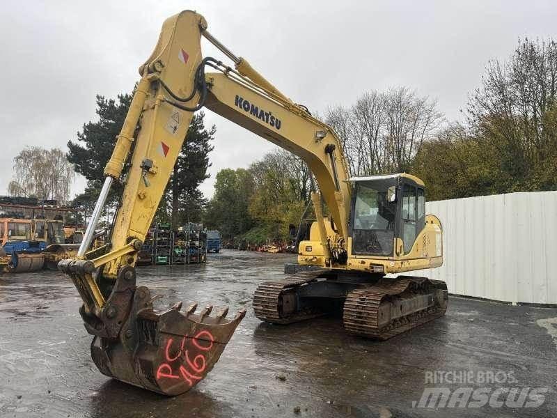 Komatsu PC160LC-7K Rupsgraafmachines