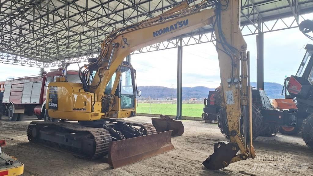 Komatsu 138US-8 Rupsgraafmachines