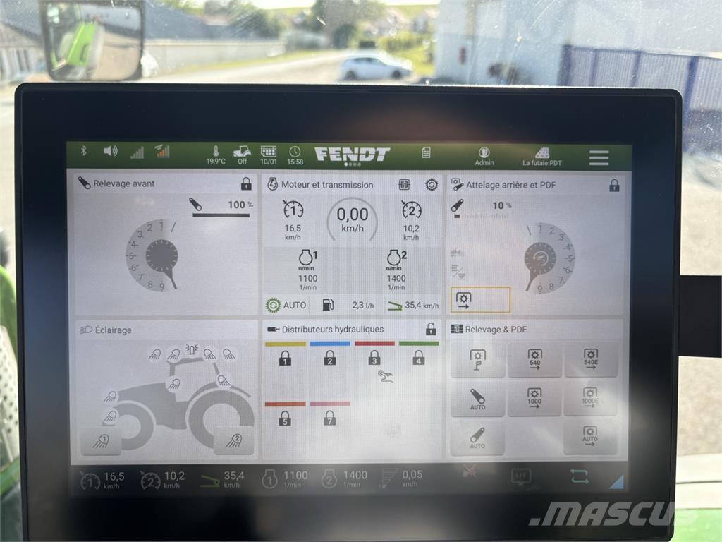 Fendt 726 PROFI + Tractoren