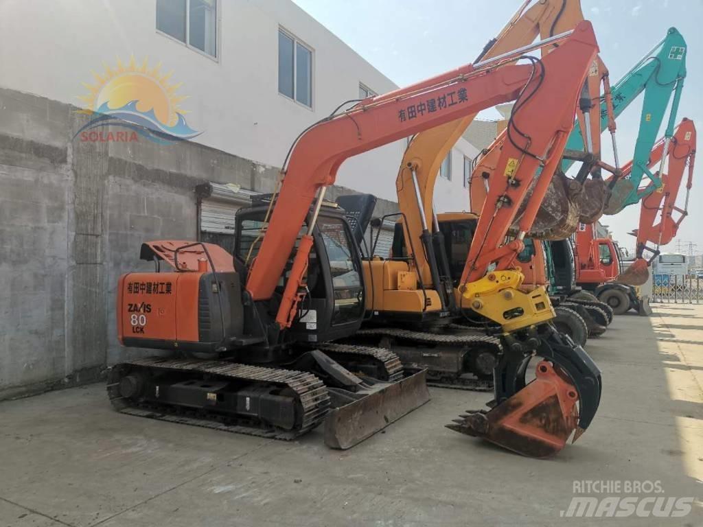 Hitachi ZX 80 Rupsgraafmachines