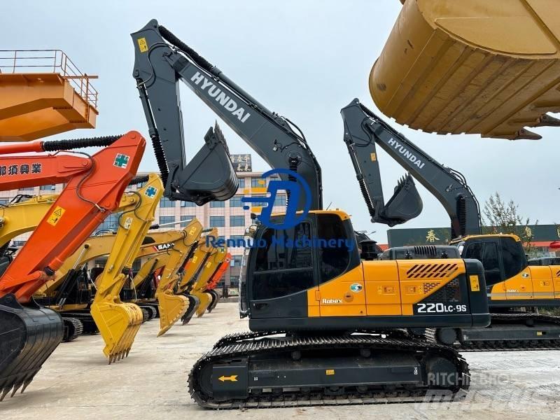 Hyundai R220LC-9S Rupsgraafmachines