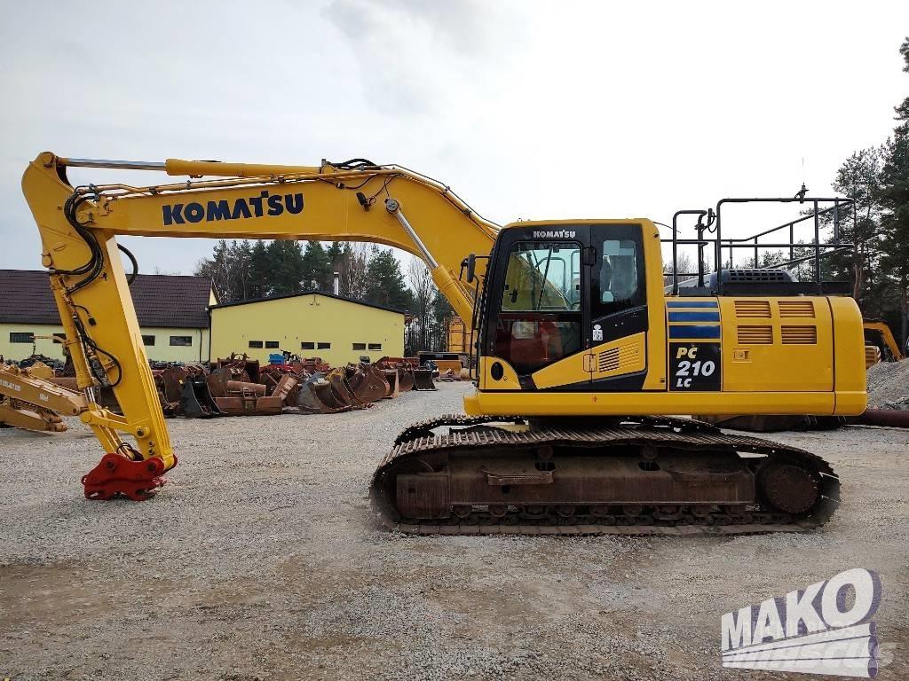 Komatsu PC 210 Rupsgraafmachines