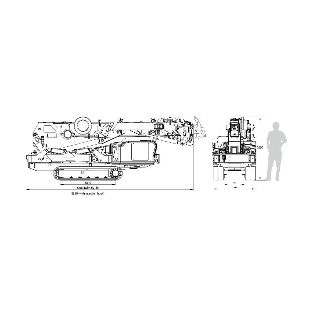 SPT 499 Mini hijskraan