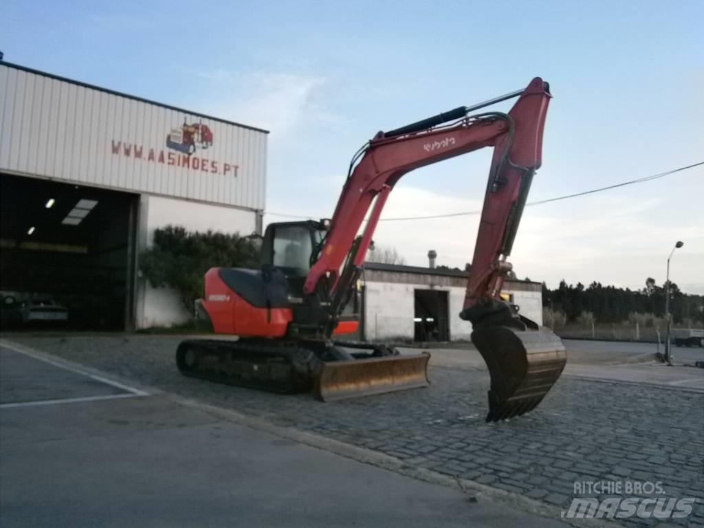Kubota KX 080-4 Midigraafmachines 7t - 12t