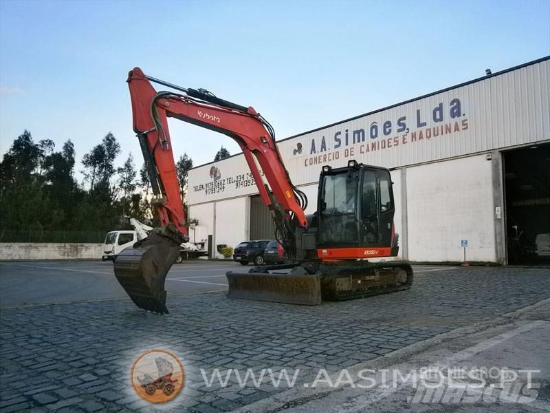 Kubota KX 080-4 Midigraafmachines 7t - 12t