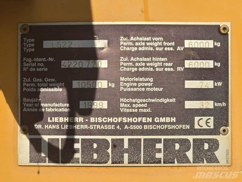 Liebherr L522 Wielladers