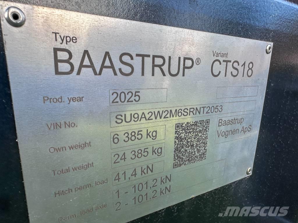 Baastrup CTS 18 Tons Kipperaanhangers